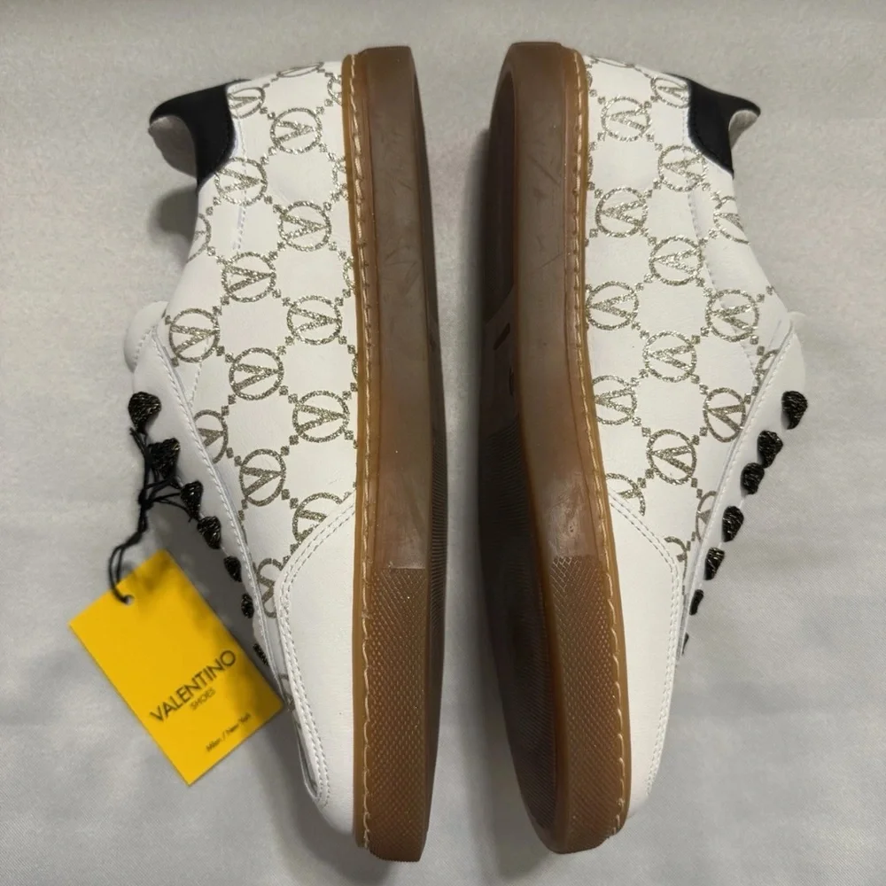 Valentino Low-Top Sneakers‎ – Size 9 – Made in Italy – New (No Box)